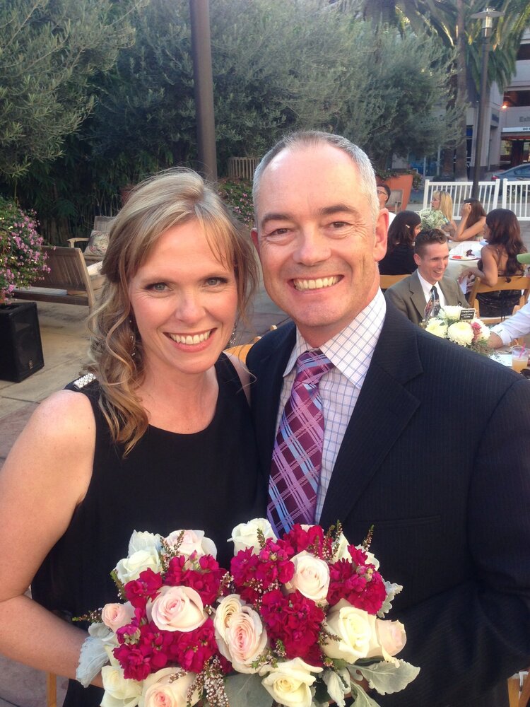 Glyn Norman and his wife